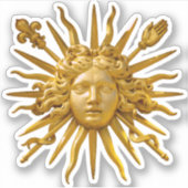 太陽王ルイ14世のシンボル シール (正面)