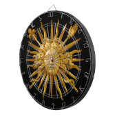 太陽王ルイ14世のシンボル ダーツボード (正面右)