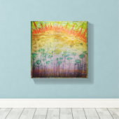 太陽目覚め キャンバスプリント (インサイチュ (ウッドフロア))