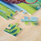 太陽礼拝 ジグソーパズル (側面)