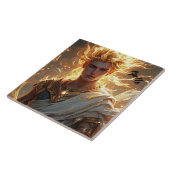 太陽神アポロ祭壇インスピレーション献身 タイル (側面)