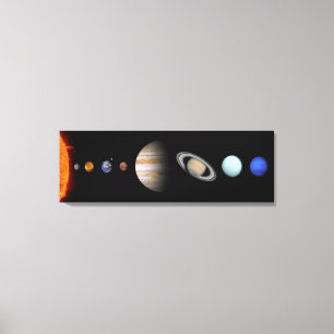 太陽系のカスタムなキャンバスのプリントの惑星 キャンバスプリント