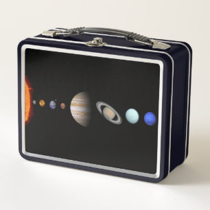 太陽系のカスタムな金属のお弁当箱の惑星 メタルランチボックス