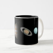 太陽系のツートーンマグの惑星 ツートーンマグカップ (正面右)