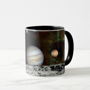 太陽系のボイジャー画像モンタージュ宇宙写真 マグカップ