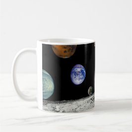 太陽系のボイジャー画像モンタージュ宇宙写真 マグカップ