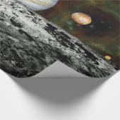 太陽系のボイジャー画像モンタージュ宇宙写真 ラッピングペーパー (角)