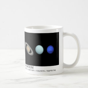 太陽系の惑星のマグ コーヒーマグカップ