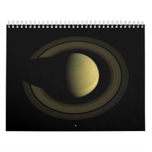 太陽系の惑星の土星の宝石 カレンダー