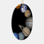 太陽系の惑星 セラミックオーナメント (右)