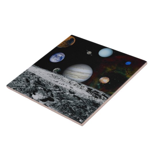 太陽系の惑星 タイル (側面)