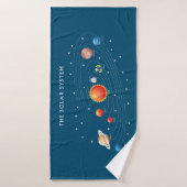 太陽系の惑星 バスタオル (バスタオル)