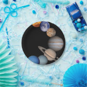 太陽系の惑星 ペーパープレート (パーティー)