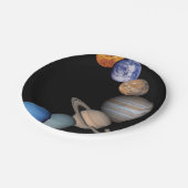 太陽系の惑星 ペーパープレート (アングル)