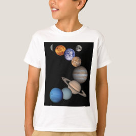 太陽系の惑星 Tシャツ