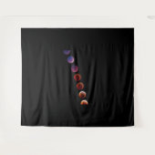 太陽系の生命を持つ惑星 タペストリー (正面(横))