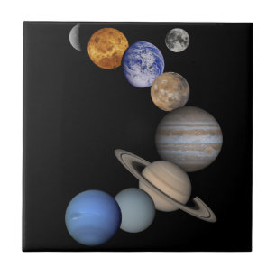 太陽系の範囲私達の惑星 タイル