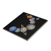 太陽系の範囲私達の惑星 タイル (側面)