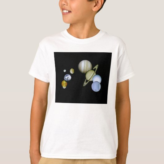 太陽系はTシャツの宇宙科学のギフトをからかいます Tシャツ (正面)