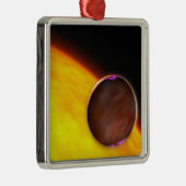 太陽系外惑星の接近 メタルオーナメント (右)