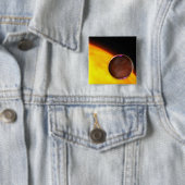 太陽系外惑星の接近 缶バッジ (インサイチュ)