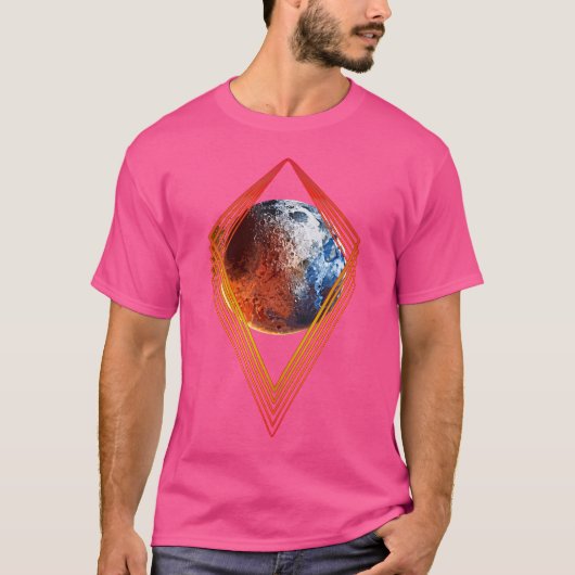 太陽系外惑星宇宙天文学Vap Tシャツ (正面)
