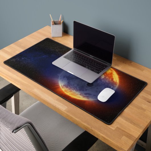 太陽系外惑星Gj 3470bの水素ガス雲 デスクマット (オフィス2)