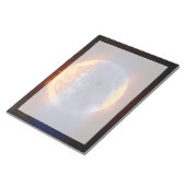 太陽系外惑星Gj 3470bの水素ガス雲 ノートパッド (アングル)