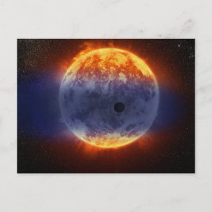 太陽系外惑星Gj 3470bの水素ガス雲 ポストカード