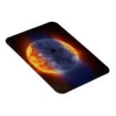 太陽系外惑星Gj 3470bの水素ガス雲 マグネット (右側)