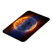 太陽系外惑星Gj 3470bの水素ガス雲 マグネット (左側)