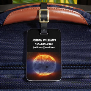 太陽系外惑星Gj 3470bの水素ガス雲 ラゲッジタグ