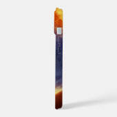 太陽系外惑星Gj 3470bの水素ガス雲 iPhone 15ケース (左側面)