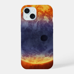 太陽系外惑星Gj 3470bの水素ガス雲 iPhone 15ケース
