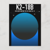 太陽系外惑星K2-18b シーズンポストカード (正面)