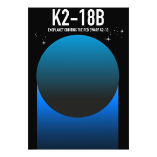 太陽系外惑星K2-18b フォトプリント