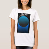 太陽系外惑星K2-18b Tシャツ (正面)