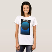 太陽系外惑星K2-18b Tシャツ (正面フル)