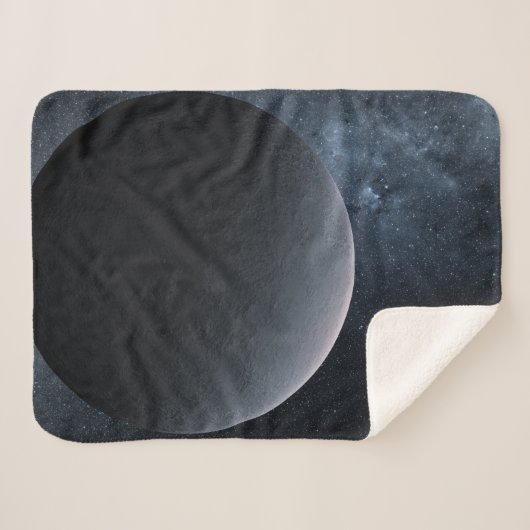 太陽系外惑星Ogle-2016-Blg-1195lb小星を公転する シェルパブランケット (正面(横))