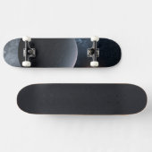 太陽系外惑星Ogle-2016-Blg-1195lb小星を公転する スケートボード (横)