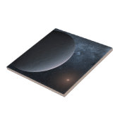 太陽系外惑星Ogle-2016-Blg-1195lb小星を公転する タイル (側面)