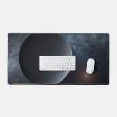 太陽系外惑星Ogle-2016-Blg-1195lb小星を公転する デスクマット (キーボード&マウス)