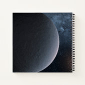 太陽系外惑星Ogle-2016-Blg-1195lb小星を公転する ノートブック (裏面)