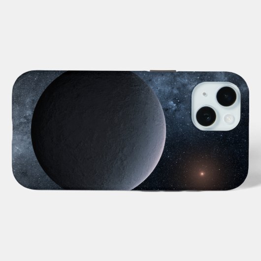 太陽系外惑星Ogle-2016-Blg-1195lb小星を公転する Case-Mate iPhoneケース (裏面 (横))