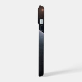 太陽系外惑星Ogle-2016-Blg-1195lb小星を公転する iPhone 15ケース (左側面)