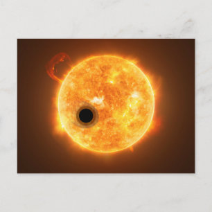 太陽系外惑星Wasp-107bはガスの巨人である ポストカード