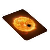 太陽系外惑星Wasp-107bはガスの巨人である マグネット (右側)