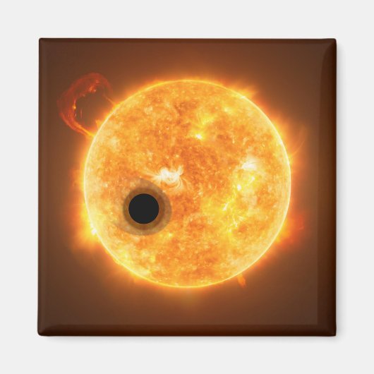 太陽系外惑星Wasp-107bはガスの巨人である マグネット (正面)