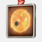 太陽系外惑星Wasp-107bはガスの巨人である メタルオーナメント (左)