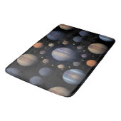 太陽系惑星コズミック銀河天文学デコレーション バスマット (アングル)